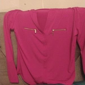 Purple blouse